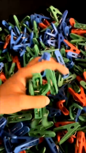 🧺 Regular Clothespin 100pcs | Durable Laundry Clothes Clips | Reusable & Strong