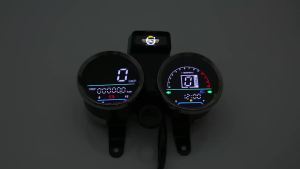 RYSJM | Digital Tachometer Motorcycle Speedometer MPH Km/h Hour Counter Speed Meter Odometer Gauge Gear Indicator Instrument for Suzuki
