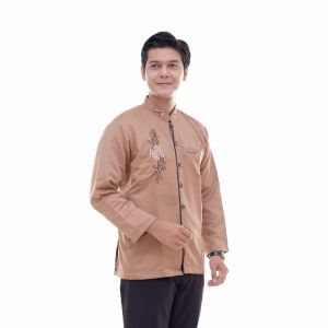 (TERLARIS)Jasko Pria Dewasa Motif Bordir Baju Koko Pria Dewasa