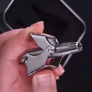 MallMainan-C1034 Alat Cukur Bulu Hidung Otomatis Nose Hair Trimmer Stainless / Gunting Bulu Hidung