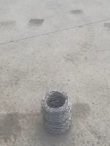 【spot goods】50/100 Meters Iron Barbed Wire Roll Fence Barbed Wire Anti-climb Protect Fence Galvanized Anti-rust Stee Wire Used for pasture fencing fence guard