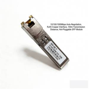 SFP Fiber Module Ethernet Port RJ45 Module 1000BASE-T Switch Connector Copper Compatible For Cisco Mikrotik Gigabit Ethernet