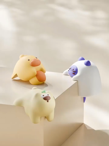 SKISOPGO  ซิลิโคนกันกระแทกมุมโต๊ะ 4 ชิ้น/เซ็ท ยางกันขอบโต๊ะ นุ่ม กันน้ำ ติดง่าย ปิดมุมลบมุม กันหัวเด็กชน สำหรับบ้านมีเด็กเล็ก