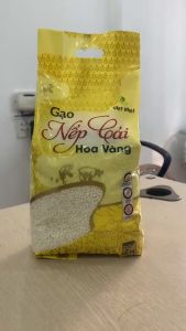Gạo Nếp cái hoa vàng Việt Nhật cao cấp - Túi 2kg - Giá Sỉ date