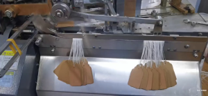 100Pcs Merchandise Price Tags Hand-Written Price Label Tags with Rope Rectangular Blank Hang Tags Price Promotion Display Cards