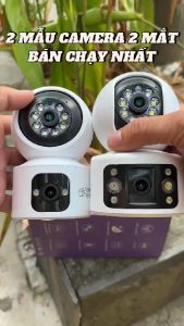 Camera YOOSEE 2 Mắt Mới 12M (mẫu mới) Xoay 360 Độ- Xem 2 Vị Trí Khác Nhau Trên 1 Camera- Đàm Thoại 2 Chiều- Báo Động Chống Trộm- Ban Đêm Có Màu- Wifi Không Dây Trong Nhà