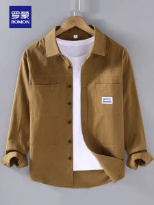 ROMON | Men Casual Cotton Shirt