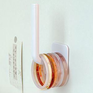 Wall Mounted Jewelry Storage Rack Bracelet Display Stand Chain Storage Organizer Elegant Simple Design for Home And Dormitory