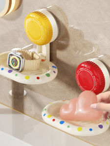 Hộp Đựng Xà Phòng Gắn Tường Đa Năng Giá Để Đồ Phòng Tắm Giá Để Xà Phòng Không Cần Đục Lỗ Giá Để Đồ Bằng Nhựa PP