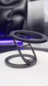 2024 Double Sided  Phone Stand Magnetic Phone Ring Holder Kickstand Magnet Grip for iPhone 15 14 Android Gym Car Holder