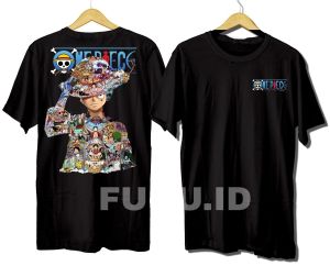 KAOS PRIA DISTRO ONE PIECE DISTRO PRIA KAOS ANIME KEREN ANIMASI