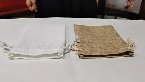 Jute Linen Bags Drawstring Gift Packaging Bags For Wedding Party Favor Bags Jute Gift Bag Burlap Bag