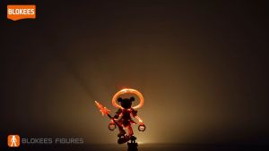 BLOKEES Hero Infinity Model Kit (Blind box)Galaxy Version Tubro 02 Fearless Demon Child ของเล่นตัวต่อโมเดลฮีโร่อิฟินิตี้