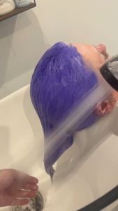 Kristin Professional Anti-Brassy Purple/Silver Shampoo For Blonde Bleached Highlighted Hair Remove Yellow Anti-Brassy Silver/Purple Shampoo / no yellow shampoo 280ml bleaching hair /blonde hair