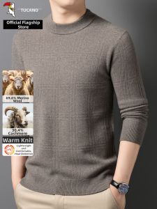 TUCANO | Wool & Cashmere Blend Thermal Sweater for Men