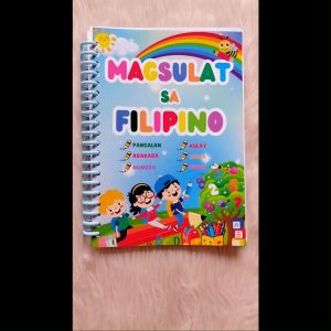 GOF "MAGSULAT SA FILIPINO" Activity Book for Kids 61-page Fun Acitivity