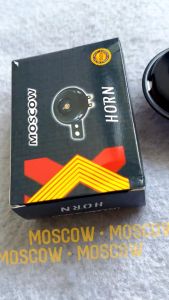 Klakson Single Horn 12 V & Klakson Standar Sepeda Motor Merek Moscow 12 V