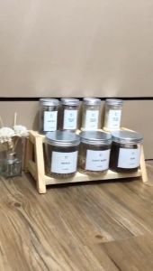 Rak Dapur Estetik: Rak Bumbu Dapur Kayu & Rak Toples