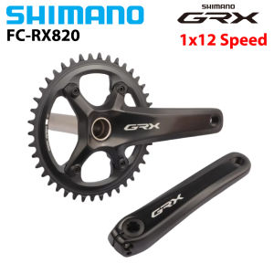SHIMANO | SHIMANO GRX FC RX820 12Speed Crankset 165 170MM Crankarm 42T Crown Bicycle Road Crank 1*12 Speed for GRAVEL Bike Bicycle Parts