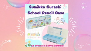 [Direct from Japan] Stock SG: 100% Original San-X Sumikko Gurashi Kids Premium Gogo Pencil Case