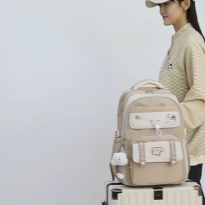 Ransel Anak Perempuan Desain Karakter Lucu Warna Pastel