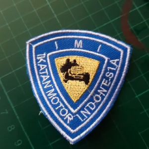 PATCH IMI SMALL BORDIR IMI MOTORCYLE size 7cm