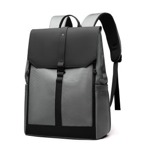 Mens Multi-Functional Nylon Backpack Waterproof Computer Bag for Business Travel And College Students Bookbag