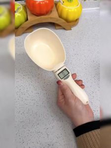 Kitchen Digital Food Measuring Spoon Scale Pet Food Measuring Spoon Scale Suitable For Cat And Dog Food Measuring Flour Spoon 