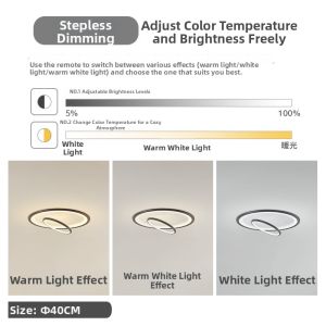 Modern Geometric LED Ceiling Light