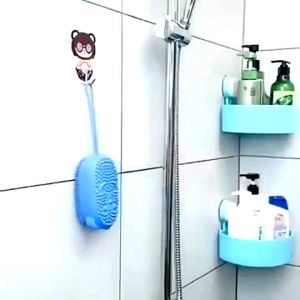 Spon Mandi Sabun Cair Batang Silikon / Spons Mandi / Busa Mandi SH AA31