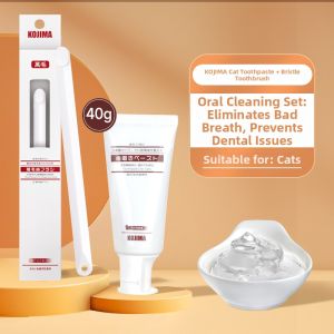 KOJIMA | Pet Breath Freshening Anti-Tartar Toothbrush Set
