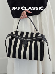 jpj | JPJClassic Boston Bag Womens Single Shoulder Crossbody Handbag Pillow Shape Commute Tote Underarm Bag Fly Knit Fabric