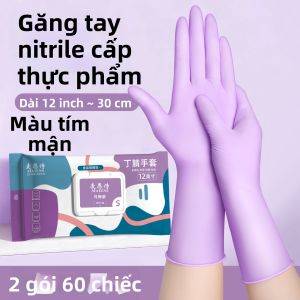 MAIENS | Găng Tay Cao Su Nitrile Chống Thấm Nước Bền Bỉ Cho Nhà Bếp Gia Đình