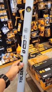 Tolsen Spirit Leveler w/ Scale Reading Accurate (16" | 24" | 32" | 40" | 48" | 60" | 80") Aluminium Frame Sturdy