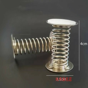 Toy Spring Seat Ornament Double-Sided Large Return Spring Base the Hokey Pokey Accessories DIY Adhesive Sticker Handmade Accessories