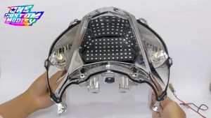 LAMPU REM STOP LED LEXI 8 10 MODE RUNNING AUTO MANUAL BONUS LAMPU JELLY T10 LAMPU BELAKANG STOPLAMP