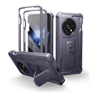OnePlus 13 Protective Case Outdoor Shockproof Airbag Integrated Design Anti-fall Durable TPU Bumper Case with Stand