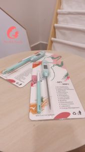 Nhiệt kế điện tử đo nước pha sữa cho bé Misuta đo nhiệt độ nước sữa và thức ăn