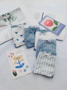 กางเกงชั้นในผู้หญิง สีฟ้าน่ารัก กางเกงชั้นในสไตล์ญี่ปูนสำหรับ 40-70KG ที่นิยมในการกระชับน้ำหนัก