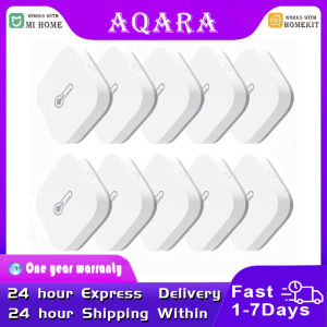 Aqara | Global version Aqara Temperature Humidity Sensor Smart Air Pressure Sensor Zigbee Smart home For Xiaomi APP Mi home Homekit APP