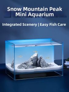 Yee | Glass Desktop Small Betta Fish Aquarium