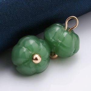 Nút Thủy Tinh Màu Sắc Tinh Tế Nút Áo Sơ Mi Cổ Điển Nút Trang Trí Hanfu Qipao Nút Áo Len Chiffon Nút DIY Trung Quốc
