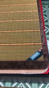 Chiếu Trúc Tăm Tre Kẻ Gấu Co Co - Chiếu Trúc Mùa Hè Cao Cấp