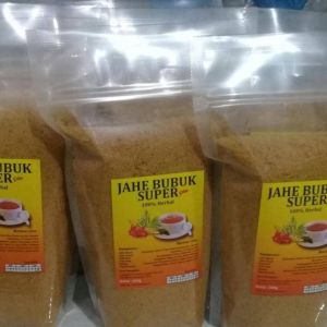 Jahe Merah Bubuk Instan Herbal Asli 100%Tinggal Seduh Air Panas (Habatusauda Sacang Jahe Emprit Gula Aren Gula)