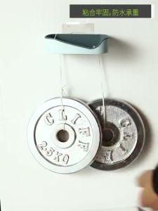Colorful Double-layer Soap Holder No drilling Wall-mounted Sponge Rack Bathroom Accessories