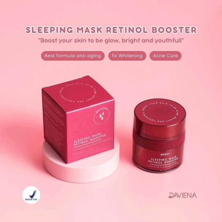 RETINOL BOOSTER DAVIENA / SLEEPING MASK RETINOL & SERUM DAVIENA