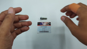 Baut Flange 6x20 (Harga 1 PC) - Baud Bolt Ring Bibir Topi 6 mm Panjang 20 mm Kunci 8