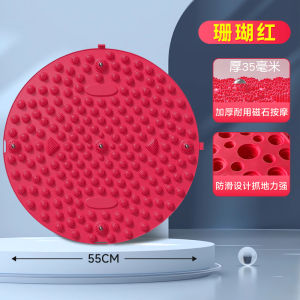 Circular Acupressure Mat for Indoor Slow Running Foot Bottom Massage Pad Traditional Chinese Medicine Design Fitness Equipment