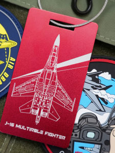 Aluminum Alloy Luggage Tag Boarding Pass Baggage Label Metal Tag Check-In Baggage Strap Tag Travel Security Product