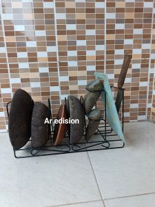 Rak cobek susun 5 dan ulek / Rak piring / Rulekcobeklayah TERBARU BESI SNI